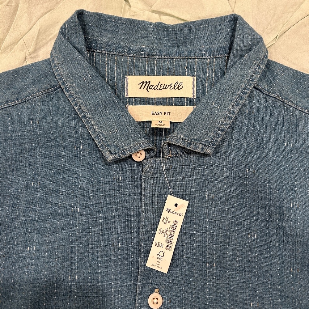 Madewell Men’s Button-Up Short-Sleeve Shirt